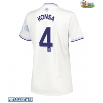 Aston Villa Ezri Konsa #4 Tredjedrakt Dame 2025-26 Kortermet